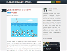 Tablet Screenshot of damiangg.com